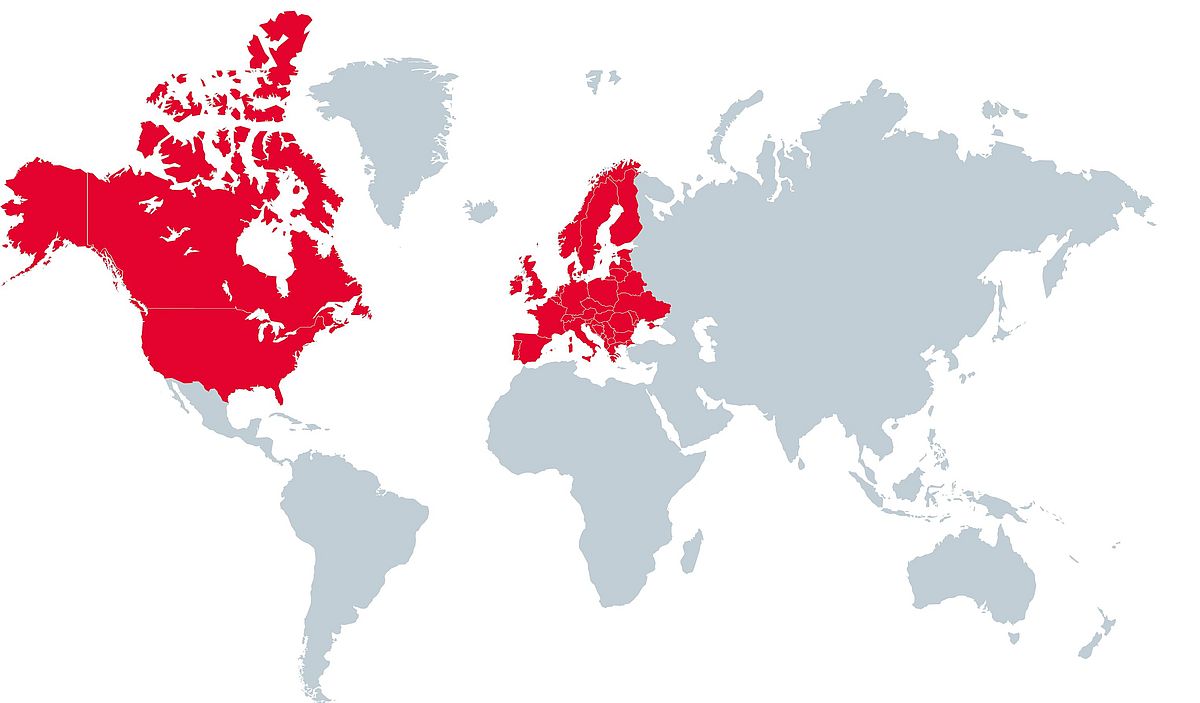 HECHT Vertretungen weltweit