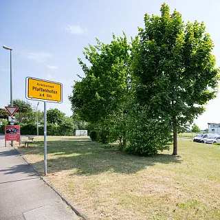 Ortseingang von Pfaffenhofen an der Ilm