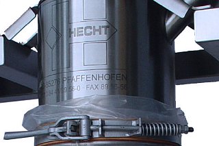 Dust-reducing filling heads