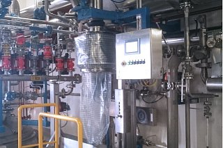 Continuous film filling heads