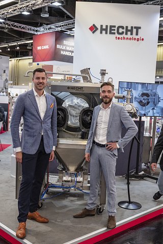 HECHT BENELUX auf der Powtech