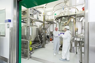 Schüttgutanwendung Life Science